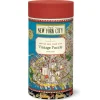 Cavallini 1000pc Vintage Puzzle - New York Map - Little Painter Art | Exploring the Endless Possibilities of Art| Shop All