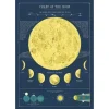 Cavallini Vintage Art Poster - Moon Chart - Little Painter Art | Exploring the Endless Possibilities of Art| Shop All