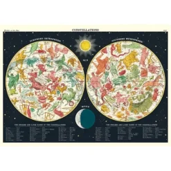 Cavallini Vintage Art Poster - Constellations 2 - Little Painter Art | Exploring the Endless Possibilities of Art| Shop All