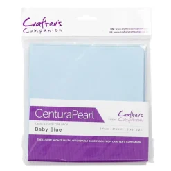 Centura Pearl Card & Envelope 8PK - 6x6 - Baby Blue - Little Painter Art | Exploring the Endless Possibilities of Art| Canvas