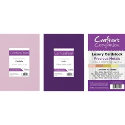 Centura Pearl Pastel, Darks & Metals A4 Card Selection - Little Painter Art | Exploring the Endless Possibilities of Art| Shop All