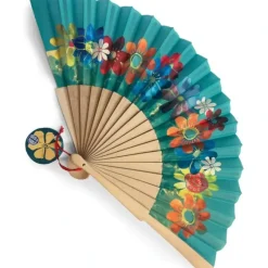C'est La Vie Folding Wooden Fan, Assorted - Little Painter Art | Exploring the Endless Possibilities of Art| Shop All