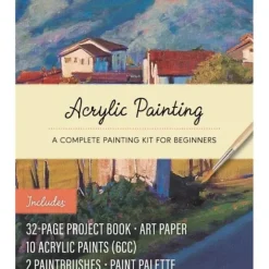 Chartwell Books Acrylic Painting Kit - Little Painter Art | Exploring the Endless Possibilities of Art| Hot
