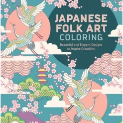 Chartwell Books Colouring Book - Japanese Folk Art - Little Painter Art | Exploring the Endless Possibilities of Art| Hot