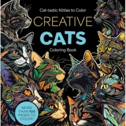 Chartwell Books Creative Cats Colouring Book - Little Painter Art | Exploring the Endless Possibilities of Art| Shop All
