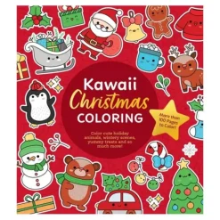 Chartwell Books Kawaii Christmas Coloring Book - Little Painter Art | Exploring the Endless Possibilities of Art| Hot