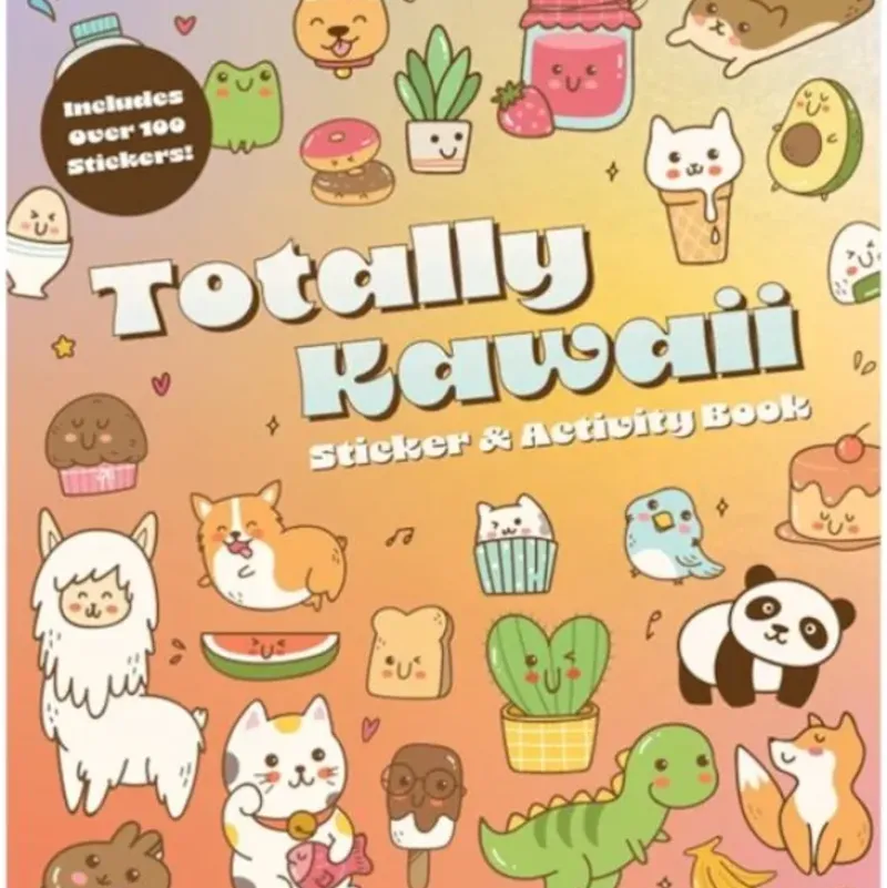 Chartwell Books Totally Kawaii Sticker & Activity Book - Little Painter Art | Exploring the Endless Possibilities of Art| Hot
