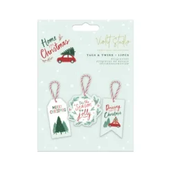 Christmas Gift Tags and Twine - Violet Studio - Little Painter Art | Exploring the Endless Possibilities of Art| Shop All