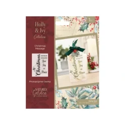 Christmas Message Clear Acrylic Stamp - Little Painter Art | Exploring the Endless Possibilities of Art| Shop All