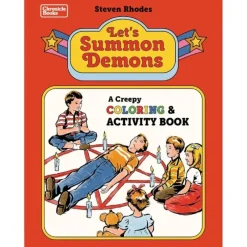 Chronicle Books Colouring Book - Let's Summon Demons - Little Painter Art | Exploring the Endless Possibilities of Art| Shop All