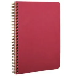 Clairefontaine Age-Bag A5 Coilbound Notebook, Ruled, Red - Little Painter Art | Exploring the Endless Possibilities of Art| Shop All
