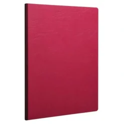 Clairefontaine Age-Bag A5 Clothbound Notebook Ruled, Red - Little Painter Art | Exploring the Endless Possibilities of Art| Hot