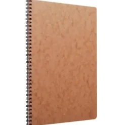 Clairefontaine Age-Bag A4 Coilbound Notebook, Ruled, Tan - Little Painter Art | Exploring the Endless Possibilities of Art| Shop All