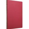 Clairefontaine Age-Bag A4 Coilbound Notebook, Ruled, Red - Little Painter Art | Exploring the Endless Possibilities of Art| Shop All