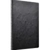 Clairefontaine Age-Bag A4 Coilbound Notebook, Ruled, Black - Little Painter Art | Exploring the Endless Possibilities of Art| Shop All