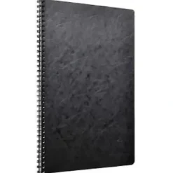 Clairefontaine Age-Bag A4 Coilbound Notebook, Ruled, Black - Little Painter Art | Exploring the Endless Possibilities of Art| Shop All