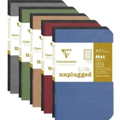Clairefontaine Age-Bag A7 Stitched Duo Notebook 2pk, Lined, Assorted - Little Painter Art | Exploring the Endless Possibilities of Art| Hot