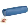 Clairefontaine Age-Bag Round Leather Pencil Case, Blue - Little Painter Art | Exploring the Endless Possibilities of Art| Shop All