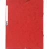 Clairefontaine Exacompta A4 Folder w/ Elastic Closure, Red - Little Painter Art | Exploring the Endless Possibilities of Art| Shop All