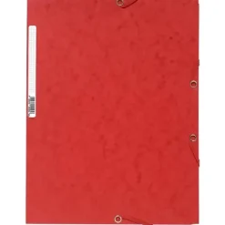 Clairefontaine Exacompta A4 Folder w/ Elastic Closure, Red - Little Painter Art | Exploring the Endless Possibilities of Art| Shop All