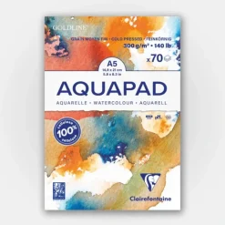 Clairefontaine Goldline aquarelpapier 300g A5 70 vellen - Little Painter Art | Exploring the Endless Possibilities of Art| Shop All
