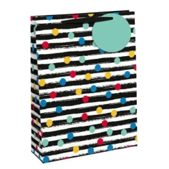 Clairefontaine Large Gift Bag - Stripes and Spots - Little Painter Art | Exploring the Endless Possibilities of Art| Hot