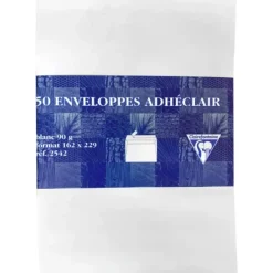 Clairefontaine Large Self-Adhesive Envelopes 50pk, 6.38 x 9.02" - Little Painter Art | Exploring the Endless Possibilities of Art| Shop All