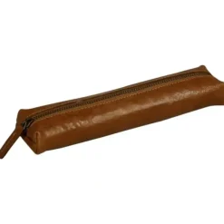 Clairefontaine Mini Leather Pencil Case, Cognac - Little Painter Art | Exploring the Endless Possibilities of Art| Hot