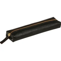 Clairefontaine Mini Leather Pencil Case, Black - Little Painter Art | Exploring the Endless Possibilities of Art| Shop All