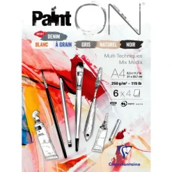 Clairefontaine Paint On Multi-Media Pads - 250gsm (115lb) - Little Painter Art | Exploring the Endless Possibilities of Art| Shop All