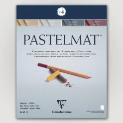 Clairefontaine Pastelmat N4 360g 24x30 ass 12 sheets - Little Painter Art | Exploring the Endless Possibilities of Art| Pigment