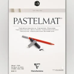 Clairefontaine Pastelmat N3 360g 30x40 wit 12 sheets - Little Painter Art | Exploring the Endless Possibilities of Art| Pigment