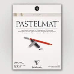 Clairefontaine Pastelmat N3 360g 18x24 wit 12 sheets - Little Painter Art | Exploring the Endless Possibilities of Art| Pigment