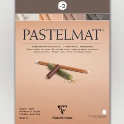 Clairefontaine Pastelmat N2 360g 30x40 ass 12 sheets - Little Painter Art | Exploring the Endless Possibilities of Art| Pigment