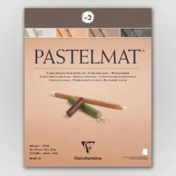 Clairefontaine Pastelmat N2 360g 24x30 ass 12 sheets - Little Painter Art | Exploring the Endless Possibilities of Art| Pigment