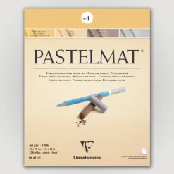 Clairefontaine Pastelmat N1 360g 24x30 ass 12 sheets - Little Painter Art | Exploring the Endless Possibilities of Art| Pigment