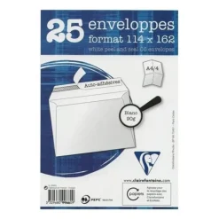 Clairefontaine Self-Adhesive Envelopes 25pk, 4.5" x 6.38" - Little Painter Art | Exploring the Endless Possibilities of Art| Shop All