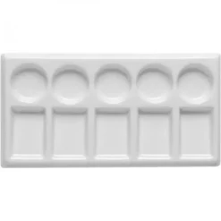 Clear Glazed Ceramic Palette - Little Painter Art | Exploring the Endless Possibilities of Art| Shop All