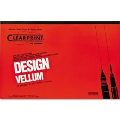 Clearprint Design Vellum Pad 11x17", 50 Sheet, Plain - Little Painter Art | Exploring the Endless Possibilities of Art| Shop All