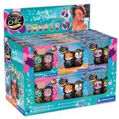 Clementoni Crazy Chic Lovely Nail Polish Set, Assorted - Little Painter Art | Exploring the Endless Possibilities of Art| Shop All