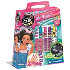 Clementoni Crazy Chic Shiny Nails Kit - Little Painter Art | Exploring the Endless Possibilities of Art| Shop All