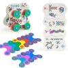 Clixo Magnetic Toy - 9pc Tiny & Mighty - Little Painter Art | Exploring the Endless Possibilities of Art| Hot