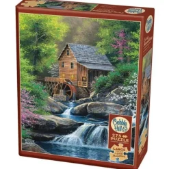 Cobble Hill 275pc Easy Handling Puzzle - Spring Mill - Little Painter Art | Exploring the Endless Possibilities of Art| Shop All