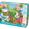 Cobble Hill 350pc Family Puzzle - Chippy Chappies - Little Painter Art | Exploring the Endless Possibilities of Art| Hot