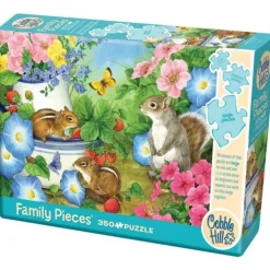 Cobble Hill 350pc Family Puzzle - Chippy Chappies - Little Painter Art | Exploring the Endless Possibilities of Art| Hot
