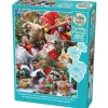 Cobble Hill 350pc Family Puzzle - Festive Friends - Little Painter Art | Exploring the Endless Possibilities of Art| Shop All