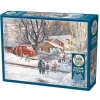 Cobble Hill 500pc Puzzle - Big Game Tomorrow - Little Painter Art | Exploring the Endless Possibilities of Art| Hot