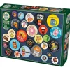 Cobble Hill 1000pc Puzzle - Buttons - Little Painter Art | Exploring the Endless Possibilities of Art| Shop All