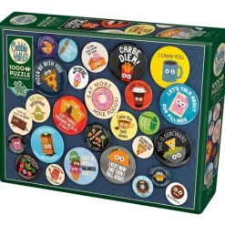 Cobble Hill 1000pc Puzzle - Buttons - Little Painter Art | Exploring the Endless Possibilities of Art| Shop All