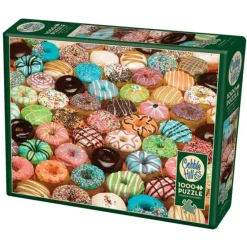 Cobble Hill 1000pc Puzzle - Doughnuts - Little Painter Art | Exploring the Endless Possibilities of Art| Shop All